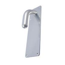 ANT2 Anti-ligature Pull handle on plate with anti-tamper screws