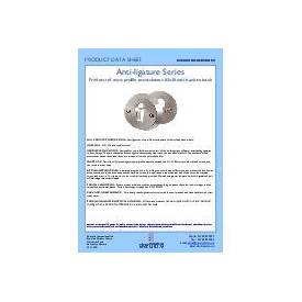 Data sheet for Anti-ligature euro-profile escutcheons