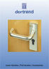 Door handles and accessories - Basic range